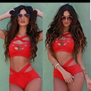Sexy Criss Cross Bikini